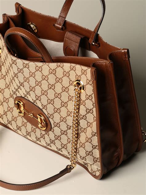 borsa formato bag di gucci marrone|Gucci borse da donna.